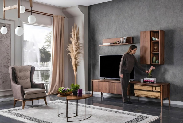 Fotel EarsFotel Living Room Luksusowe 1 miejsce do siedzenia Poliester Siedziba Nowoczesny Design Nowość