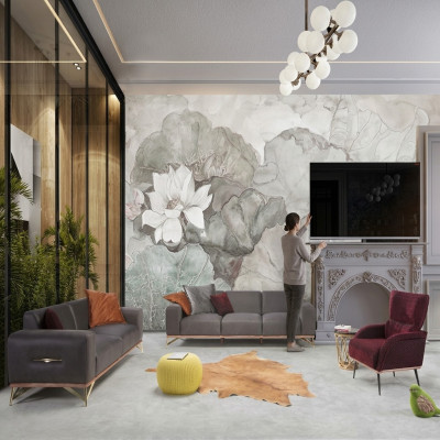 Zestaw sofowy Ustawić Sofę Fotel Sofy Kompletna Sofa Zestaw miejsca do siedzenia Materiał