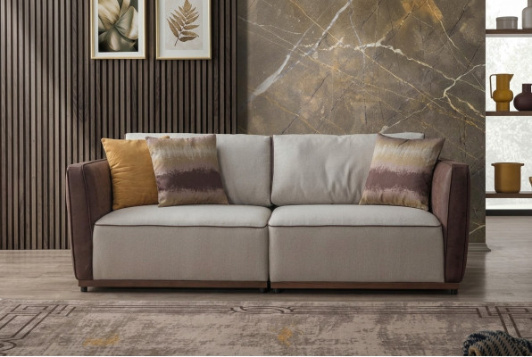 Sofa dwuosobowa luksusowa 2 miejsce do siedzenia Siedziba salon nowoczesny materiał poliester nowy