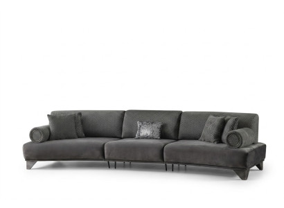 Sofa 5 miejsce siedzące Kanapa Sofa tapicerowana xxl Sofy Salon Materiał Duży Żywy krajobraz