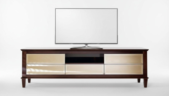 Szafka pod telewizor Kredens do salonu nowoczesne Drewno Design Meble