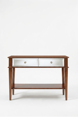 Stół konsolowy Sypialnia konsola Tabela Drewno Luxury Classic Kredens Brown Nowość
