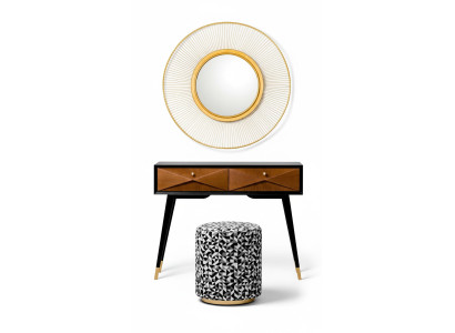 Stół konsolowy Tablica konsola Kredens stolik boczny Drewno Modern Luxury Brown Design