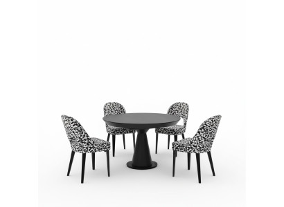 Krzesło do jadalni Krzesło Fotel miejsce do siedzenia 1 Siedziba ClubFotel Materiał Modern jadalnia Drewno