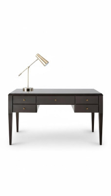 Biurko Tabela Office Biurko Biurko komputerowe Drewno Luksusowy brązowy design