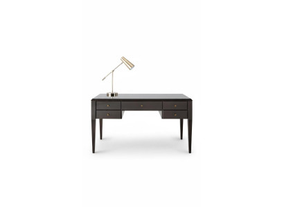 Biurko Tabela Office Biurko Biurko komputerowe Drewno Luksusowy brązowy design