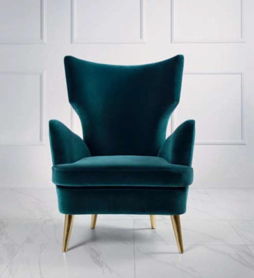 EarsFotel Fotel ClubFotel CocktailFotel Luksusowe miejsce siedzące Siedziba Living Room Green