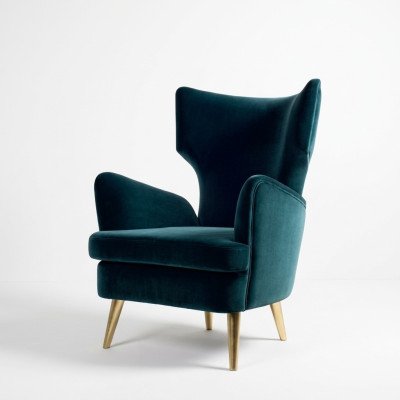 EarsFotel Fotel ClubFotel CocktailFotel Luksusowe miejsce siedzące Siedziba Living Room Green