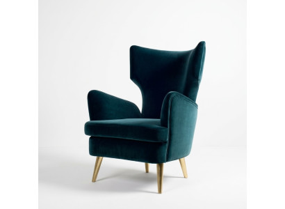 EarsFotel Fotel ClubFotel CocktailFotel Luksusowe miejsce siedzące Siedziba Living Room Green