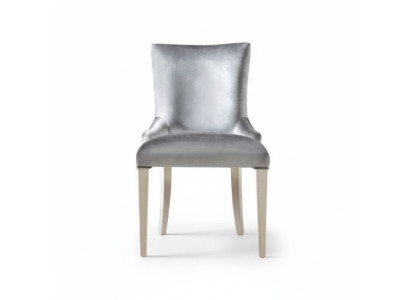 Krzesło do jadalni Krzesło Fotel miejsce do siedzenia jadalnia Krzesła Drewno Modern Luxury Silver