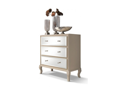 Kredens Kredens Szafa Designerska Luksusowa Szafki Komody Nowoczesny Beżowy Design