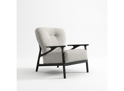 Fotel EarsFotel Nowoczesny Materiał Salon Poliester Biały Design