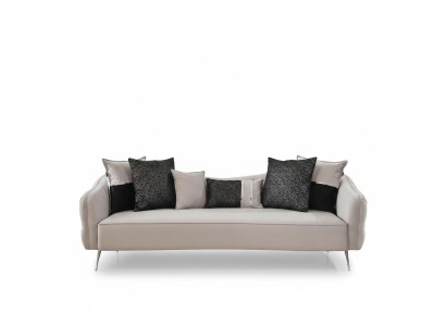 Sofa trzyosobowa Chesterfield 3 miejsce do siedzenia Sofy Design Modern Material Biały
