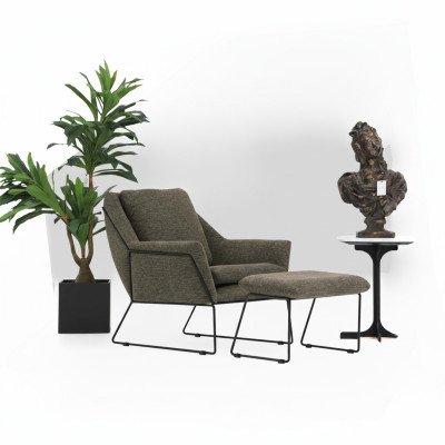Nowoczesny Zielony Fotel CocktailFotel EarsFotel Projektowanie Mebli Do Salonu