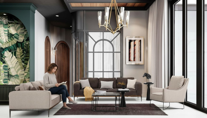 Zestaw sofowy 431 miejsce do siedzenia Sofa Ustawić Sofy Beżowe Fotel Nowoczesny Zestaw