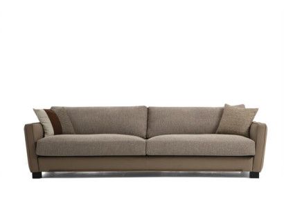 Sofa 3 miejsce do siedzenia Trzyosobowa nowoczesna materiałowa beżowa sofa Design Living Room