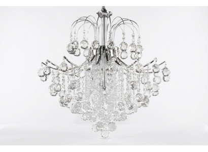 Lampa sufitowa żyrandol sufitowa kryształowa lampa Lampy luksusowy żyrandol srebrny
