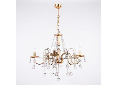 Lustre Crystal żyrandol Lampa sufitowa Vintage żyrandolowa lampa wisząca