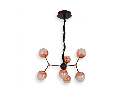 Okrągły Żyrandol Korona Lampa Sufitowa Lekka Korona Złoty Design Sztuka Nowoczesna