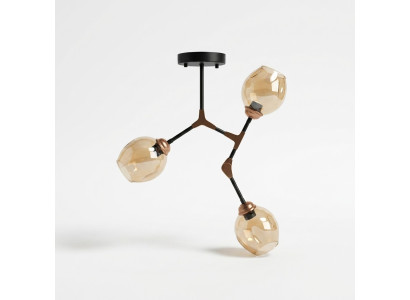 Żyrandol sufitowy żyrandol żyrandol Lampa sufitowa Lampy Złote Nowoczesne Szkło