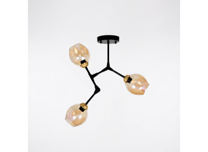 Lampy Lustre żyrandol Lampa sufitowa Żyrandol Sufitowy Złoty Nowoczesne Szkło