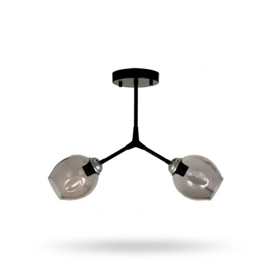 Żyrandol sufitowy żyrandol żyrandol Lampa sufitowa Lampy Szkło Czarny