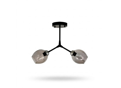 Żyrandol sufitowy żyrandol żyrandol Lampa sufitowa Lampy Szkło Czarny
