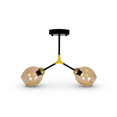 Lampy żyrandol Żyrandol Sufitowy Żyrandol Lampa sufitowa Szkło Złoto Nowoczesne