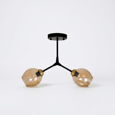 Żyrandol sufitowy żyrandol żyrandol Lampa sufitowa Lampy Szkło Modern Gold