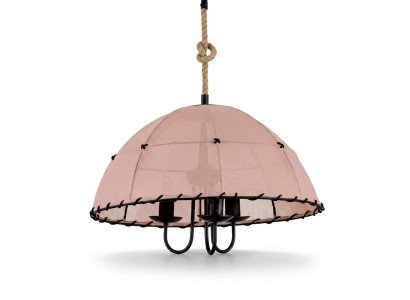 Lampa sufitowa żyrandol sufitowy żyrandol Lampa Beige Modern Rope