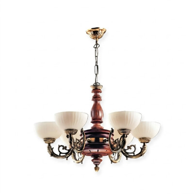 Żyrandol sufitowy żyrandol żyrandol Lampa sufitowa Lampy Brown Classic