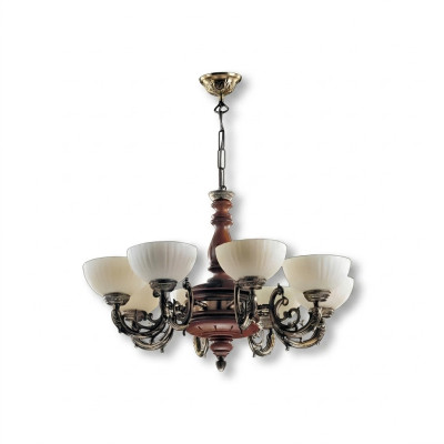 Lampa sufitowa Lustre żyrandol Lampa sufitowa Lampy Brown Classic