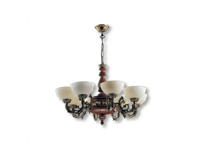Lampa sufitowa Lustre żyrandol Lampa sufitowa Lampy Brown Classic