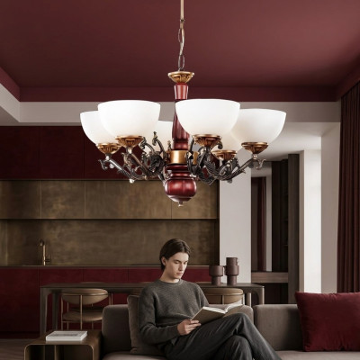 Żyrandol sufitowy żyrandol żyrandol Lampa sufitowa Lampy Brown Classic