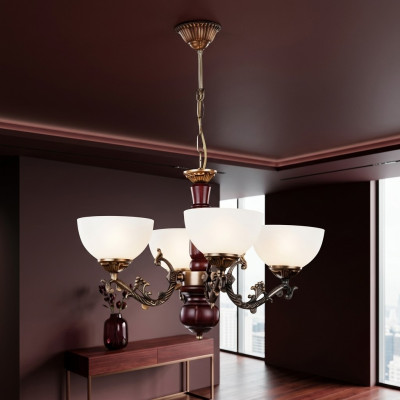 Żyrandol Lampa Sufitowa żyrandol Lampa sufitowa Lampy Brązowy Klasyczny