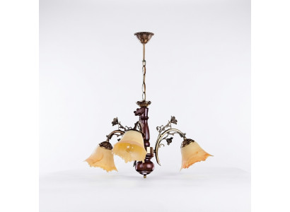 Żyrandol Lampa sufitowa kwiaty żyrandol sufitowy żyrandol Lampa Szkło Beige