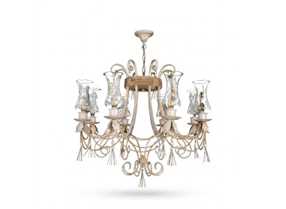 Luksusowy żyrandol sufitowy żyrandol Lampa sufitowa Lampy Szkło Beige
