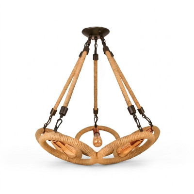 Żyrandol sufitowy żyrandol żyrandol Lampa sufitowa Lampa Szkło Brązowe Nowoczesne