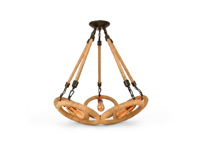 Żyrandol sufitowy żyrandol żyrandol Lampa sufitowa Lampa Szkło Brązowe Nowoczesne