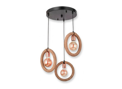 Żyrandol Lampa Sufitowa żyrandol Lampa sufitowa Lampa Szkło Brązowe Nowoczesne