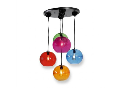 Designerska Lampa żyrandol Lampa Sufitowa Nowoczesny Srebrny Kinkiet Lustre Kolorowy