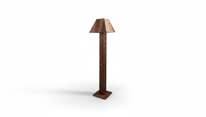 Lampa podłogowa luksusowe Prawdziwe drewno Lampa stojąca lampa podłogowa Lampa Lampy luksusowe