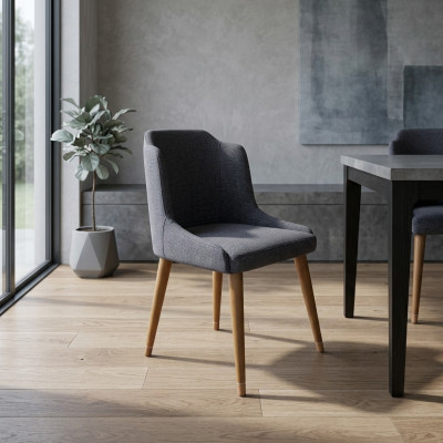 Krzesło 1 miejsce do siedzenia Fotel Drewno Luxury Class Meble Design Fotel Drewno jadalnia