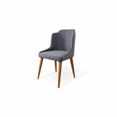 Krzesło 1 miejsce do siedzenia Fotel Drewno Luxury Class Meble Design Fotel Drewno jadalnia