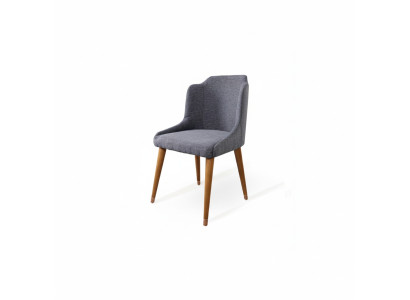 Krzesło 1 miejsce do siedzenia Fotel Drewno Luxury Class Meble Design Fotel Drewno jadalnia