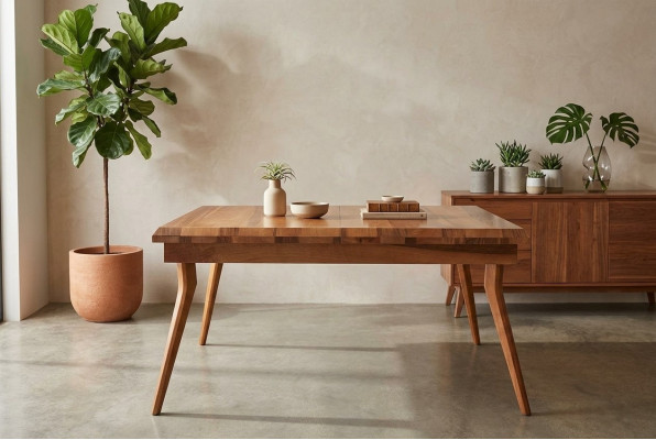 Stół drewniany Nowe stoły Meble Stół obiadowy Styl nowoczesny 160x100cm Stoły do ​​jadalni Tabela Drewno