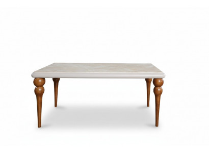Marmur Optik Stół obiadowy jadalnia stoły Meble kuchenne stoły do ​​jadalni stoły 180x94cm