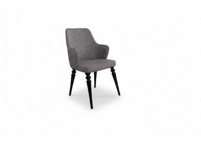Salon jadalnia Krzesło Drewno Fotel Meble Fotel Krzesło Luxury Meble Szary