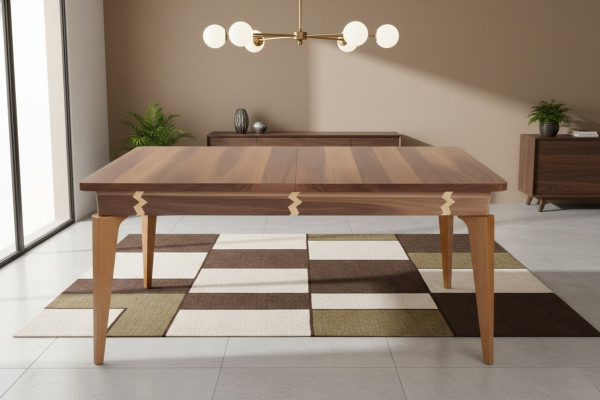 jadalnia stoły Stoły drewniane w stylu włoskim Meble 160x90 Luksusowy Stół obiadowy Nowość