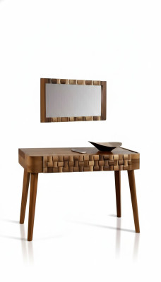 Stół konsolowy Komody Meble Style konsola Make-up Tabela Italian Style Brown